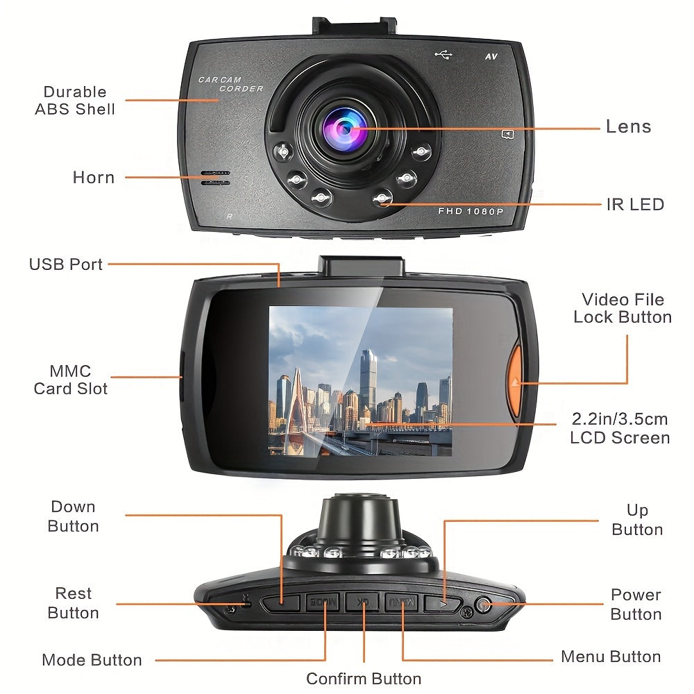 HD Camera Dash Cam For Cars