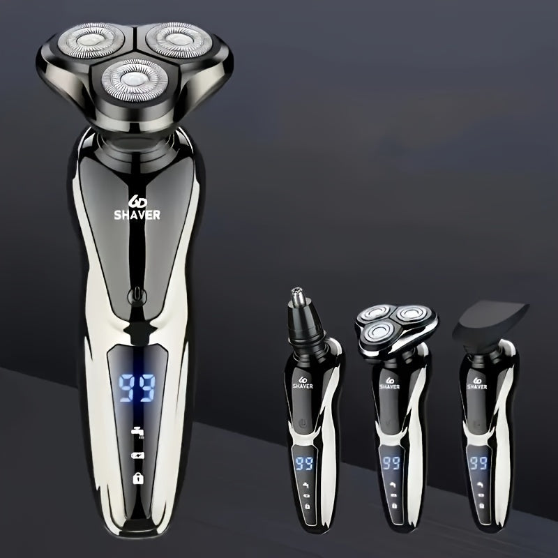 Electric Razor For Men, 3 In 1 Electric Shaver Nose Hair Trimmer