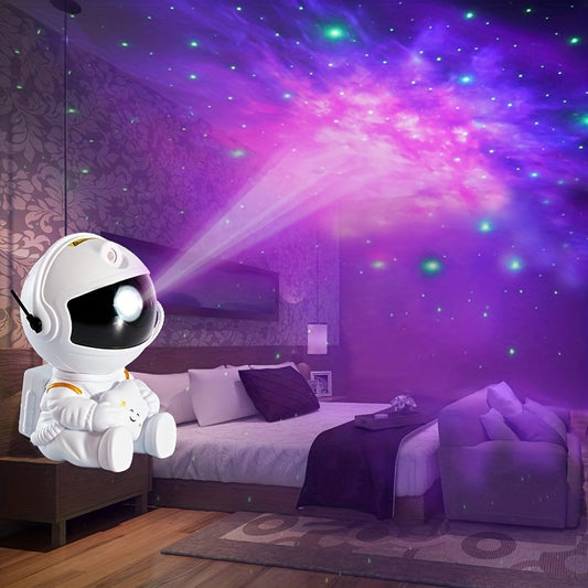 Galaxy Astronaut Sky Projector Night Light