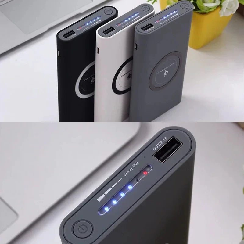 Lenovo Large Capacity Power Bank 200000mAh Portable Charger 120W Fast Charging Wireless PowerBank For iPhone Huawei Samsung