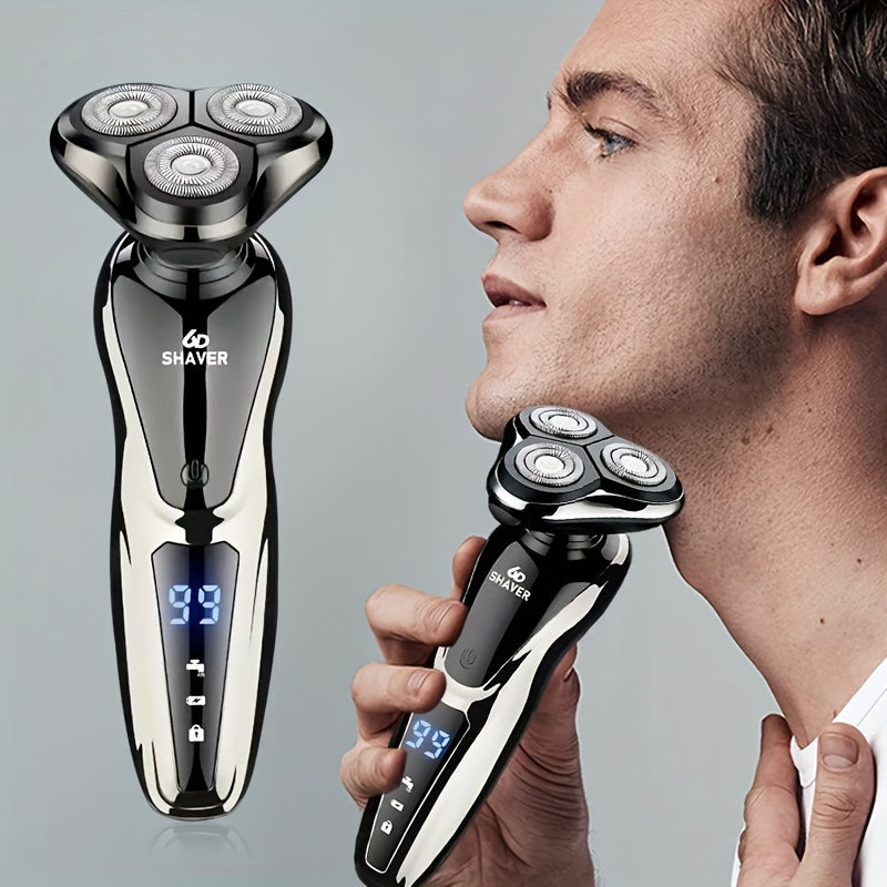 Electric Razor For Men, 3 In 1 Electric Shaver Nose Hair Trimmer