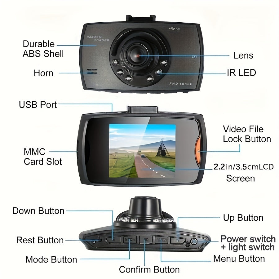 HD Camera Dash Cam For Cars